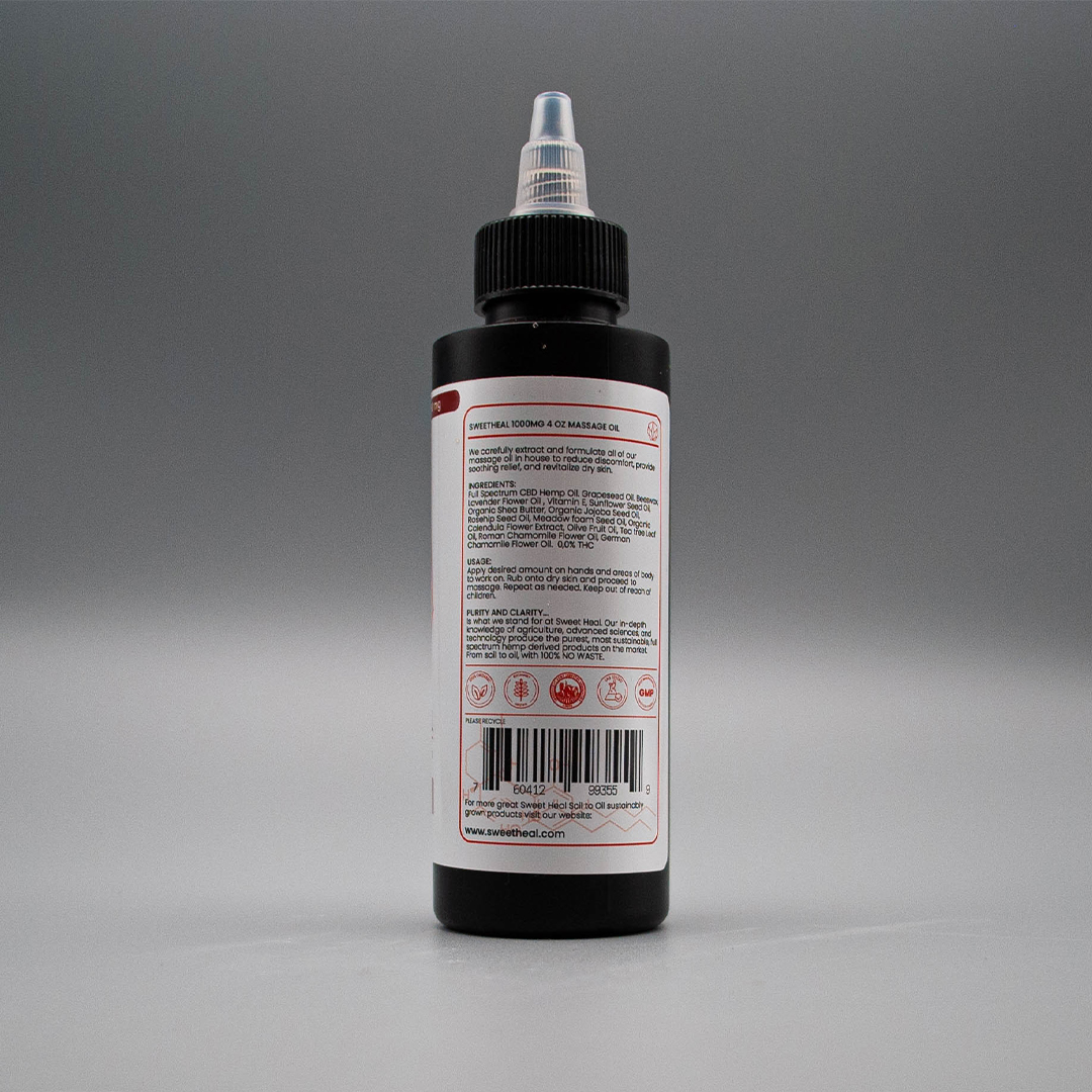 SweetHemp Massage Oil - Image 2