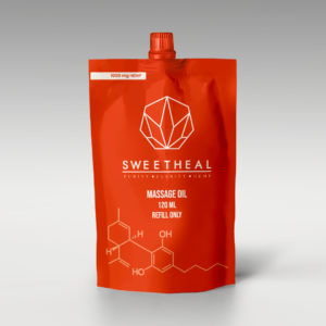 SweetHemp Massage Oil - Refill