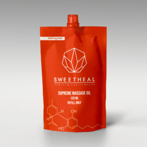 SweetHemp Supreme Massage Oil - Refill