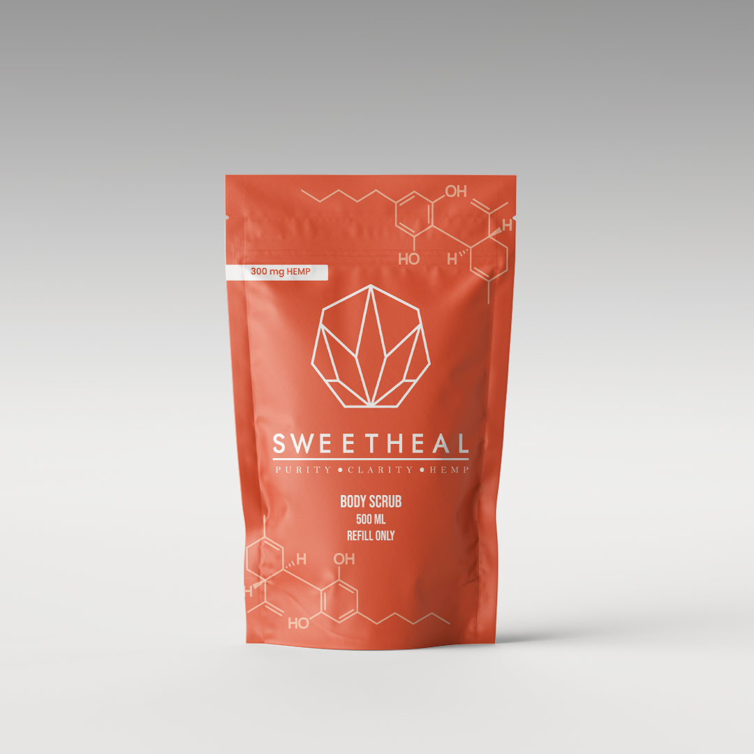 SweetHemp Body Scrub - Refill