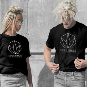 Black-White Hemp T-shirt